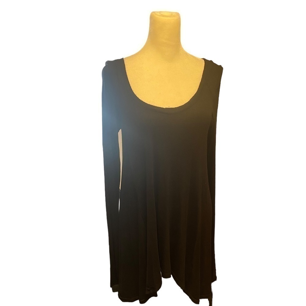 Free People black long sleeve tunic size small